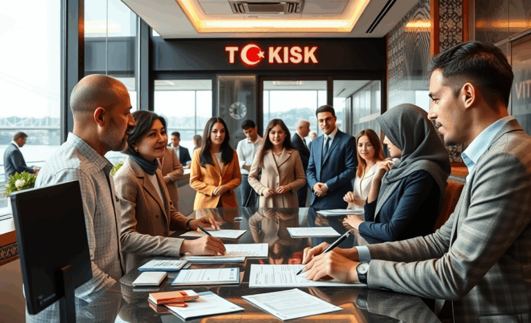 Bir kişinin bankadan kolay kredi başvurusu yaparken belgelerini sunması