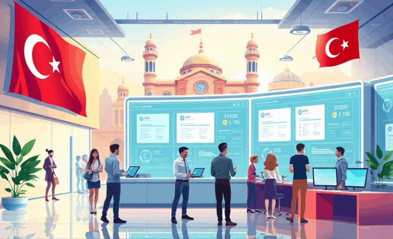 Dijital ve otomatik sistemlerle hızlanan kredi süreçlerini gösteren görsel.