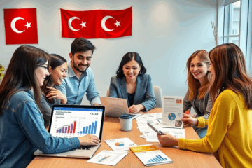 Herkes için güvenilir kredi seçenekleri sunan bir bankanın reklam görseli.