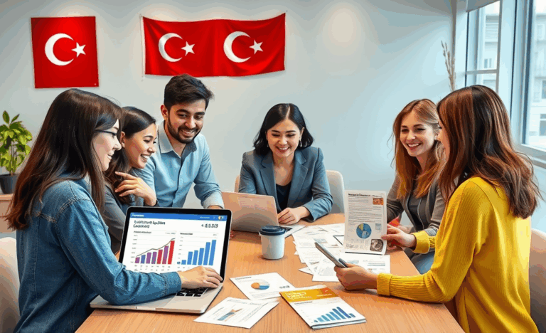 Herkes için güvenilir kredi seçenekleri sunan bir bankanın reklam görseli.