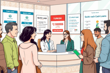 Sorunsuz acil para çözümleri hakkında bilgi veren bir görsel.