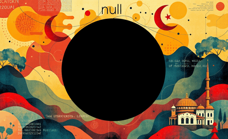 Bilgisayar ekranında null değeri gösterimi