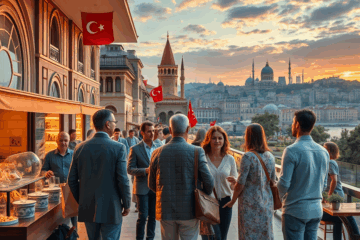 Türkiye'de güvenli para yönetimi ve ekonomik istikrarı simgeleyen grafik.