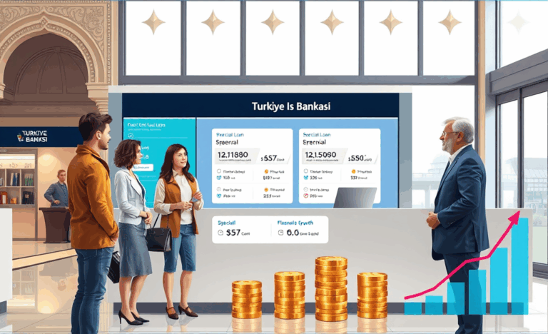 Türkiye İş Bankası kişisel kredi fırsatları ile ilgili bir görsel.