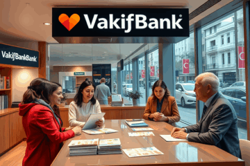 VakıfBank bireysel kredi hizmetleri hakkında bilgi içeren bir görsel