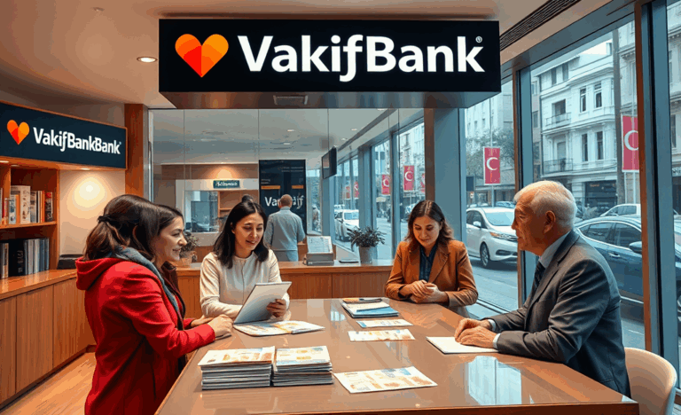 VakıfBank bireysel kredi hizmetleri hakkında bilgi içeren bir görsel