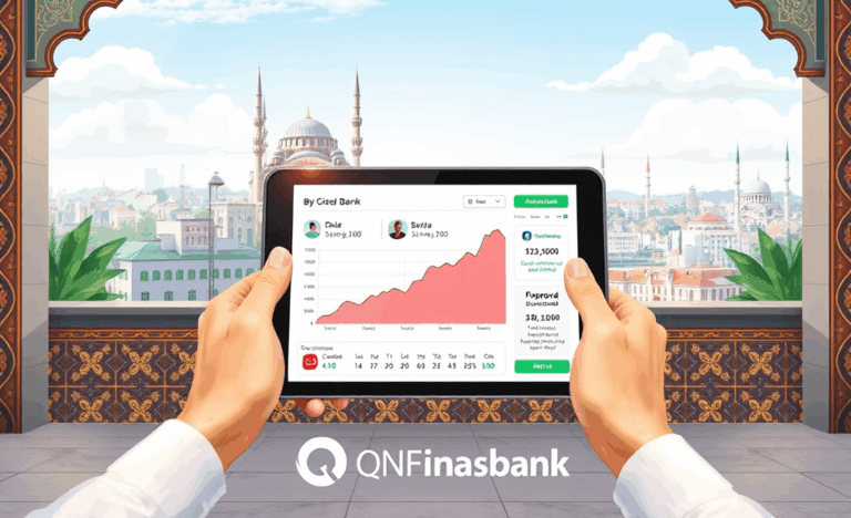 QNB Finansbank'ın dijital kredi hizmeti için hızlı analiz yapma süreci.