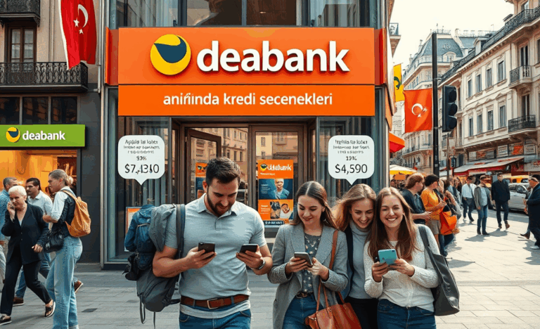 Odeabank'ın esnek taksitli ve değişken faizli anında kredi seçenekleri