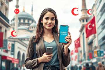 Fibabanka'nın dijital kredi olanaklarını anlatan görsel.