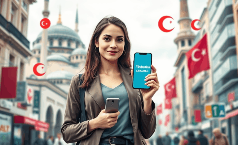 Fibabanka'nın dijital kredi olanaklarını anlatan görsel.