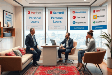 Kişisel kredi seçenekleri sunan Troy Finans'ın logosu