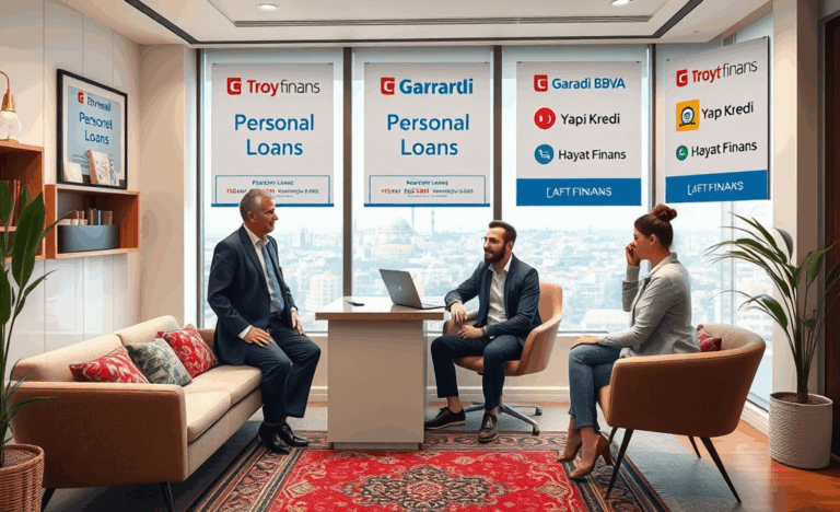 Kişisel kredi seçenekleri sunan Troy Finans'ın logosu